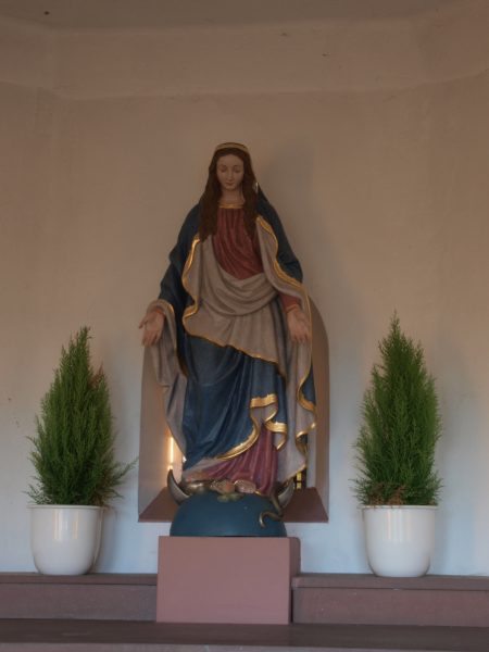 Marienstatue in der Himmelsbergkapelle