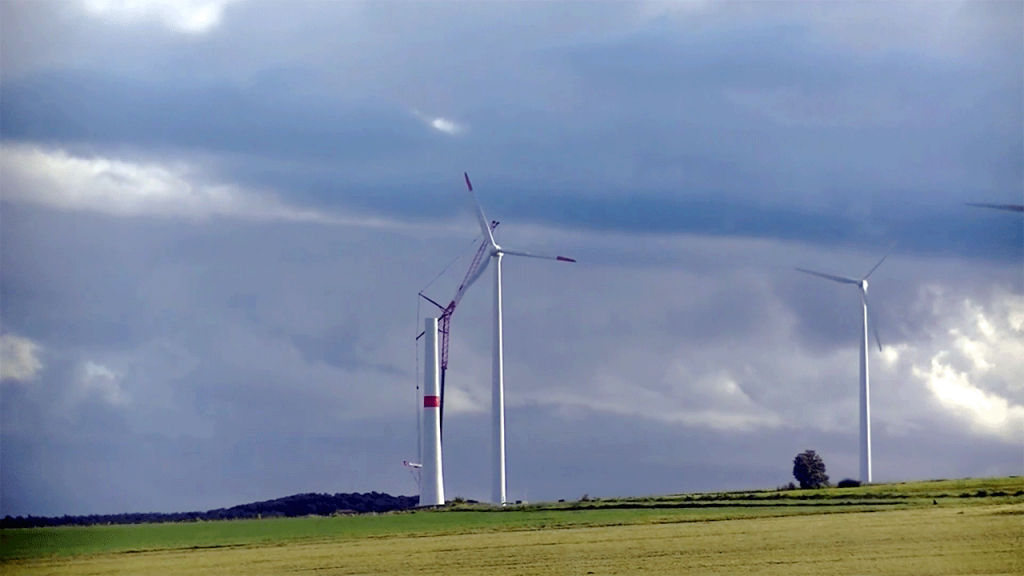 „Bewegung“ im Windpark Altenheerse