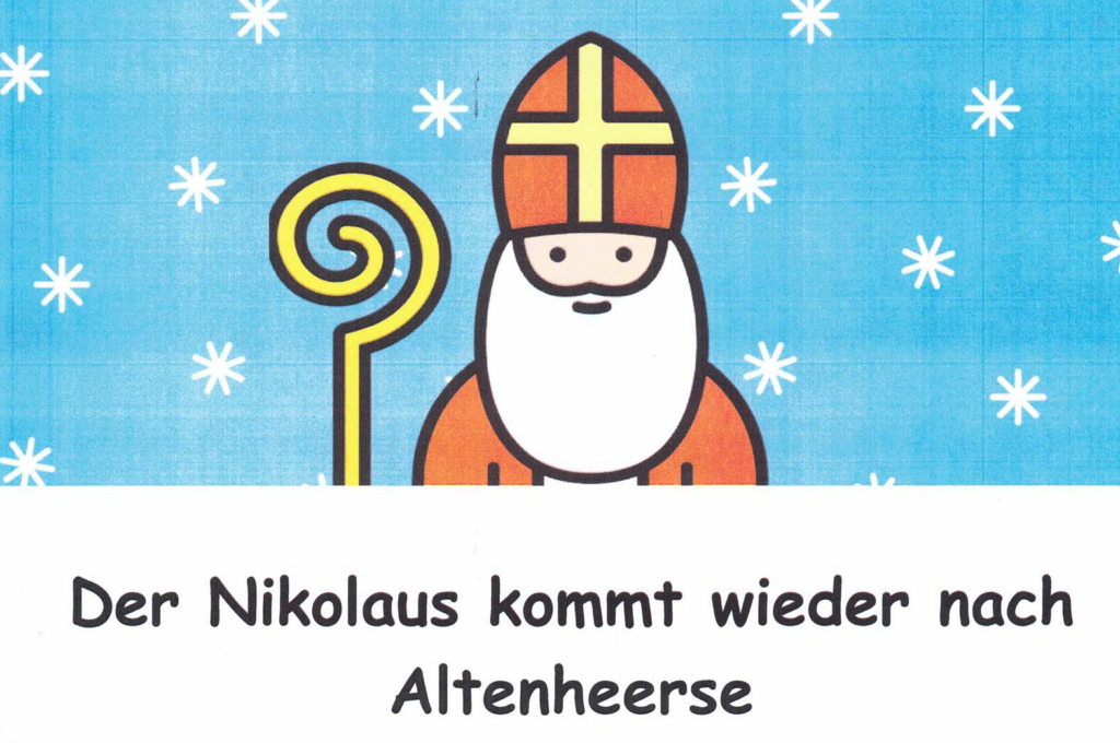 Der Nikolaus kommt wieder nach Altenheerse