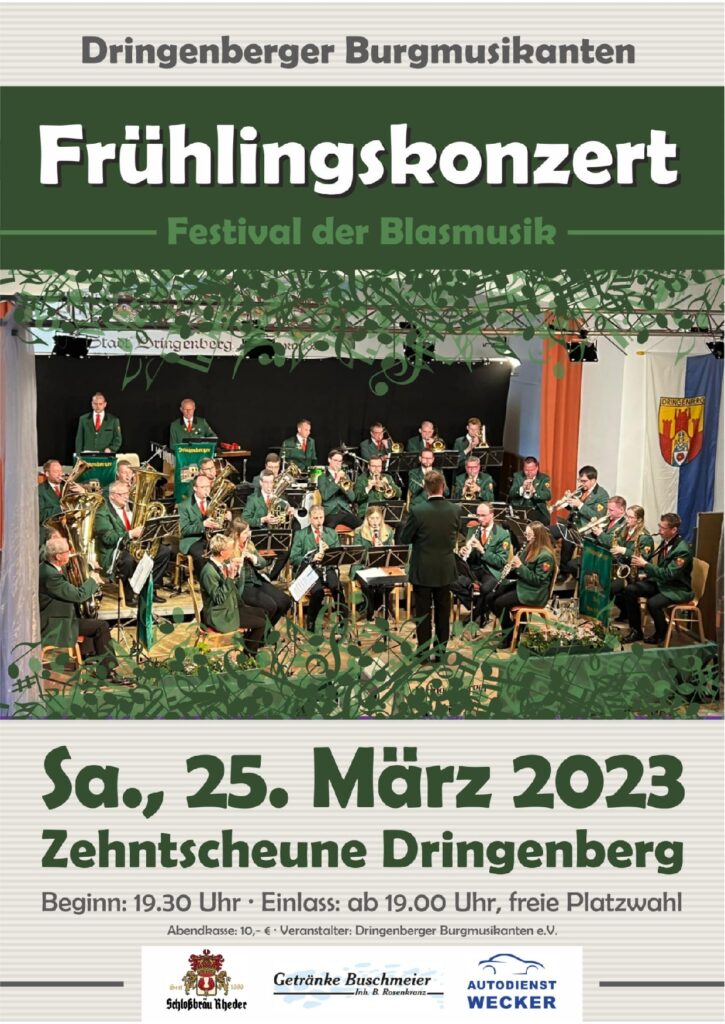Burgmusikanten Frühlingskonzert 2023